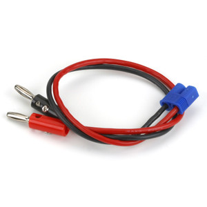 E-flite - Ec3 Device Charge Lead With 12 Wire & Jacks,16awg - AEC312