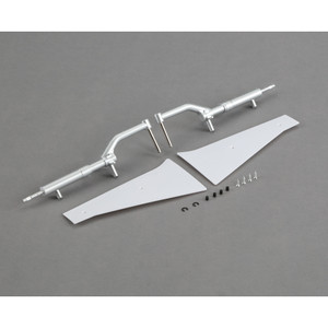 E-flite - Landing Gear, Struts, & Door Set: P-51d 1.2m - 8207