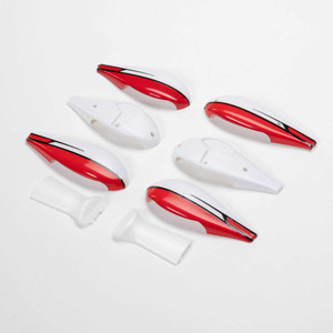 E-flite - Wheel Pants Set:sr22t Red - 15958