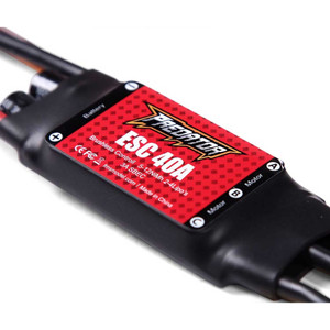 FMS - 40a Esc: Predator 40a Esc  W/230mm  Xt60 - PRESC008