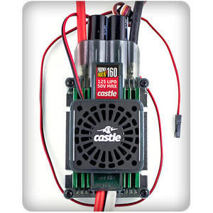 Castle Creations - Phoenix Edge Hvf 160-amp 50v Esc W/fan - 10012700 Castle Creations - Phoenix Edge Hvf 160-amp 50v Esc W/fan - 10012700