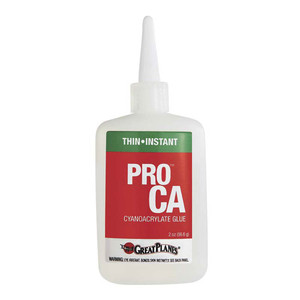 Great Planes - Pro Ca Glue Thin 2 Oz - R6003 Great Planes - Pro Ca Glue Thin 2 Oz - R6003