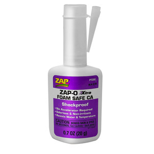 ZAP Glue - Zap-o Xtra Foam Safe Ca Glue, .7 Oz - PT25X
