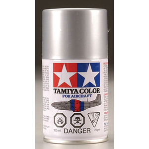 Tamiya - Aircraft Spray As-12 Bare Metal Slvr Acrylic - 86512
