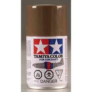 Tamiya - Aircraft Spray As-22 Dark Earth Acrylic - 86522 Tamiya - Aircraft Spray As-22 Dark Earth Acrylic - 86522