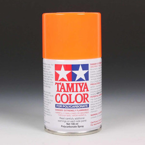 Tamiya - Ps-24 Fluorescent Orange, Spray 100 Ml - 86024 Tamiya - Ps-24 Fluorescent Orange, Spray 100 Ml - 86024