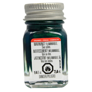 Testor - Enamel 1/4 Oz Metal Flake Green - 1530TT
