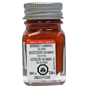 Testor - Enamel 1/4 Oz Rust - 1185TT