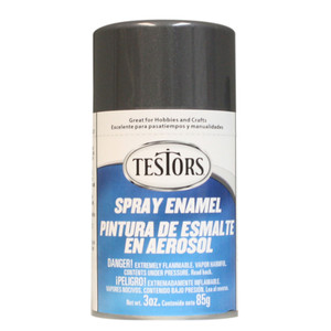 Testor - Spray 3oz Graphite Gray Metallc Enamel - 1253T Testor - Spray 3oz Graphite Gray Metallc Enamel - 1253T