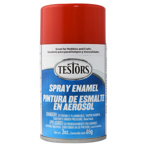 Testor - Spray 3oz Red - 1203T Testor - Spray 3oz Red - 1203T