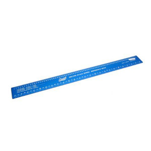 Excel Hobby Blade - Deluxe Scale Model Ruler, Aluminum - 55779 Excel Hobby Blade - Deluxe Scale Model Ruler, Aluminum - 55779