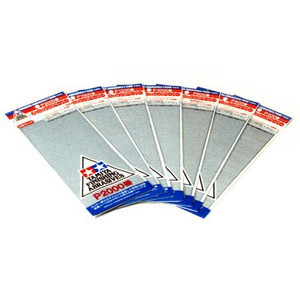 Tamiya - Finishing Abrasives, P400 (3) - 87054