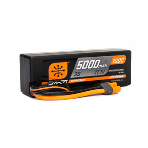 Spektrum - 5000mah 3s 11.1v 100c Smart Lipo Hardcase; Ic3 - X50003S100H3 Spektrum - 5000mah 3s 11.1v 100c Smart Lipo Hardcase; Ic3 - X50003S100H3