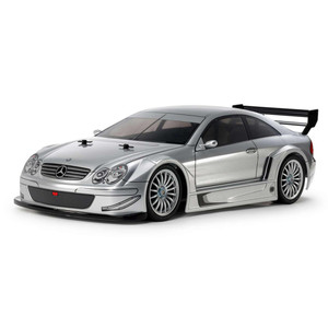 Tamiya - 1/10 R/c 2002 Mercedes-benz Clk Amg Racing Version (silver Painted Body) (tt-02) - 47493A Tamiya - 1/10 R/c 2002 Mercedes-benz Clk Amg Racing Version (silver Painted Body) (tt-02) - 47493A