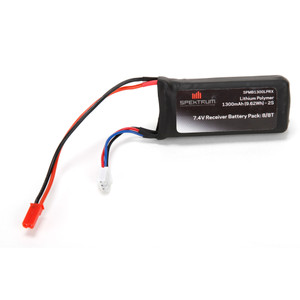 Spektrum - 7.4v 1300mah 2s 5c Lipo Rx Pack W/jst Connector - B1300LPRX Spektrum - 7.4v 1300mah 2s 5c Lipo Rx Pack W/jst Connector - B1300LPRX