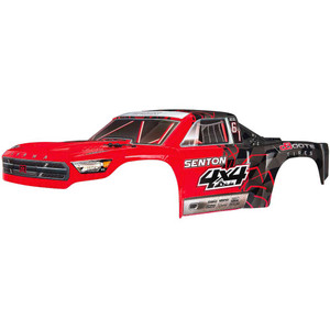 Arrma - Ar402251 Body Painted Decal Trim Red Senton  Mega - C3334