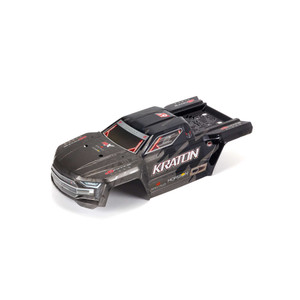 Arrma - Kraton 1/8 Exb Painted Decaled Trimmed Body Black - 406159 Arrma - Kraton 1/8 Exb Painted Decaled Trimmed Body Black - 406159