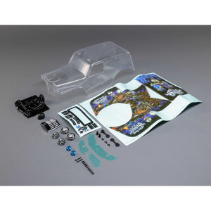 Losi - Body Set, Clear, Son Uva Digger: Lmt - 240018 Losi - Body Set, Clear, Son Uva Digger: Lmt - 240018