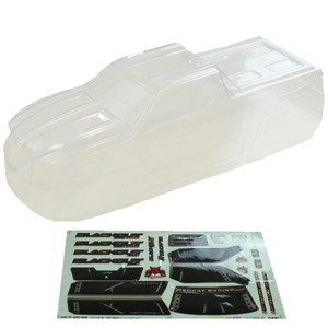 Redcat Racing - 1/10 Truck Body, Clear (1pc) - BS214003TC Redcat Racing - 1/10 Truck Body, Clear (1pc) - BS214003TC