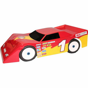 Rjspeed - 1/8 Max Wedge Dirt Oval Clear Body - 1015