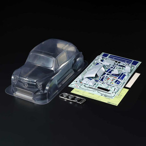 Tamiya - 1/10 Scale Rc Fiat Abarth 1000 Tcr Berlina Corse Body Parts Set - 51709 Tamiya - 1/10 Scale Rc Fiat Abarth 1000 Tcr Berlina Corse Body Parts Set - 51709