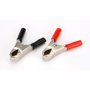 Dynamite - Alligator Clips With 4mm Bullet Jack (2) - 5016