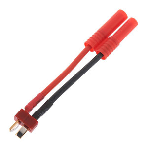 Redcat Racing - 4.0 Banana Plug To Male T Plug - 3652 Redcat Racing - 4.0 Banana Plug To Male T Plug - 3652