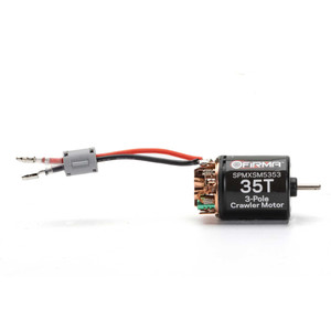 Spektrum - Firma 35t Rebuildable 3 Pole Brushed Crawler Motor - XSM5353 Spektrum - Firma 35t Rebuildable 3 Pole Brushed Crawler Motor - XSM5353