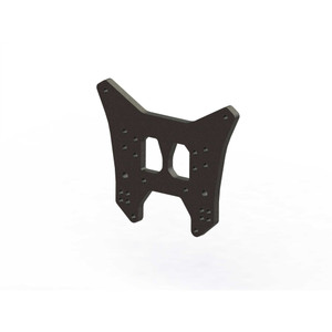 Arrma - Aluminum Rear Shock Tower (black) - 330603