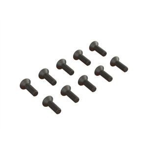 Arrma - Flat Head Hex Machine Screw M2.5x8mm (10) - 702005