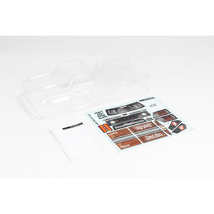 Arrma - Outcast 4x4 4s Clear Body W/decals And Window Mask - 402322