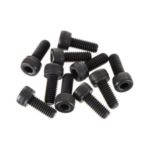 Axial - Ax31248 Cap Head 4x10mm Black (10) - C0828