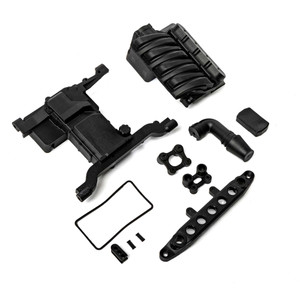 Axial - Scx6: Front Servo Mount/engine Cover/seals - 251005
