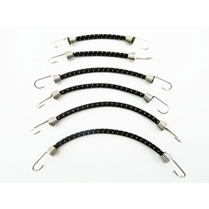 Hot Racing - 1/10 Scale Bungee Cord Set (6) - Black Light Tan - ACC468C41 Hot Racing - 1/10 Scale Bungee Cord Set (6) - Black Light Tan - ACC468C41