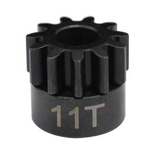 Hot Racing - 11t Mod 1.5 Hardened Steel Pinion Gear 8mm Bore - NSG11M15 Hot Racing - 11t Mod 1.5 Hardened Steel Pinion Gear 8mm Bore - NSG11M15