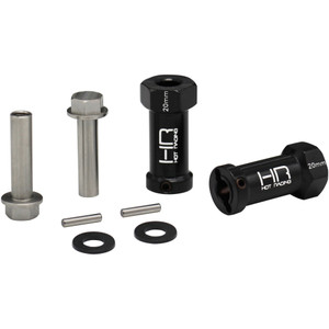 Hot Racing - 20mm Wheel Hub Exten,12mm Hex (2):axial Scx Wraith - SCX10TT01 Hot Racing - 20mm Wheel Hub Exten,12mm Hex (2):axial Scx Wraith - SCX10TT01