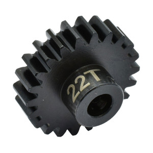 Hot Racing - 22t Steel Mod 1 Pinion Gear 5mm - NSG22M1 Hot Racing - 22t Steel Mod 1 Pinion Gear 5mm - NSG22M1