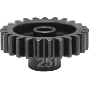 Hot Racing - 25t Steel Mod 1 Pinion Gear 5mm - NSG25M1 Hot Racing - 25t Steel Mod 1 Pinion Gear 5mm - NSG25M1