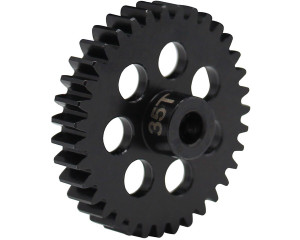Hot Racing - 35t Steel Mod 1 Pinion Gear 5mm - NSG35M1 Hot Racing - 35t Steel Mod 1 Pinion Gear 5mm - NSG35M1