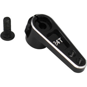 Hot Racing - Aluminum 5 Mm Off Set Servo Arm 24 Spline - SH24TH01