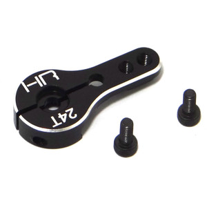 Hot Racing - Aluminum Lock Servo Arm 2h M3 Mount 24t: Hitec - SHM24M01 Hot Racing - Aluminum Lock Servo Arm 2h M3 Mount 24t: Hitec - SHM24M01