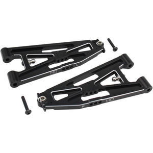 Hot Racing - Black Aluminum Lower Front Arms Lsbr - LSBR55M01 Hot Racing - Black Aluminum Lower Front Arms Lsbr - LSBR55M01