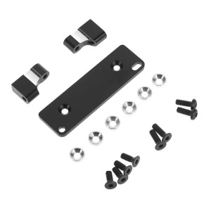 Hot Racing - Black Aluminum Servo Mount Ax10/rr10/smt10 - RRT2401