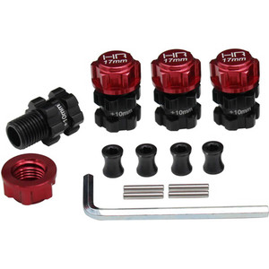 Hot Racing - Heavy Duty 10 Mm Offset 17mm Hubs - Arrma 1/10 4x4 - ATF117XT02 Hot Racing - Heavy Duty 10 Mm Offset 17mm Hubs - Arrma 1/10 4x4 - ATF117XT02