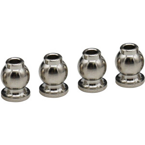 Hot Racing - Steel Chrome Pivot Ball 3x7.8x10.5 Blx 6s - AON160PB08