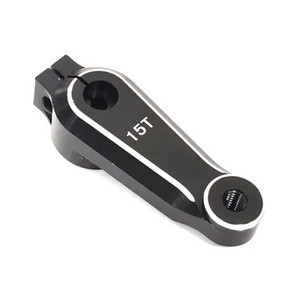 Integy - Billet Machined 15t Steering Servo Arm: Scx6 - C32414BLACK Integy - Billet Machined 15t Steering Servo Arm: Scx6 - C32414BLACK