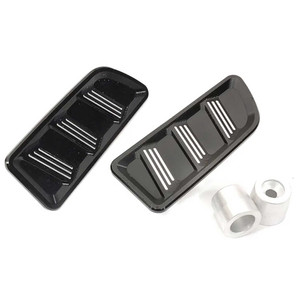 Integy - Billet Machined Fr Hood Vents: Scx6 Jlu Wrangler - C32435BLACK