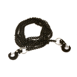 Integy - Realistic 1/10 Metal Drag Chain W/ Tow Hooks - C26493BLK Integy - Realistic 1/10 Metal Drag Chain W/ Tow Hooks - C26493BLK
