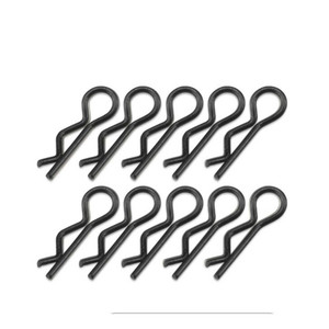 Jconcepts - Compact/angled Body Clips, Black (10) - 2840B