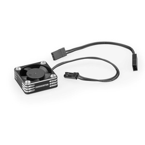 Jconcepts - High-flow 30x30x10mm Aluminum Cooling Fan, Black - 23332 Jconcepts - High-flow 30x30x10mm Aluminum Cooling Fan, Black - 23332
